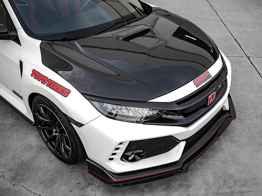 Honda-Civic-17+-FK8-Type-R-Seibon-OEM-Carbon-Hood