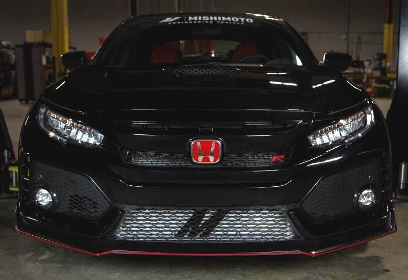 Honda-Civic-17+-FK8-Type-R-Intercooler-Mishimoto-Black/Black