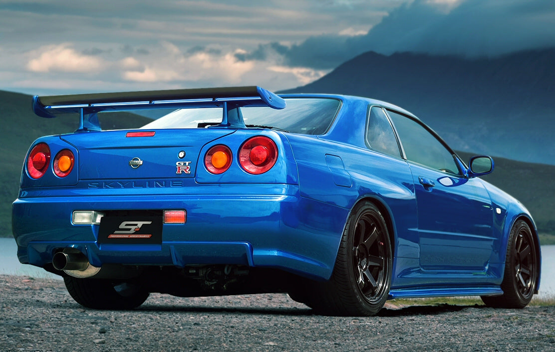 Nissan-Skyline-R34-GTR-Style-Rear-Spoiler/Wing-[AUTOR]