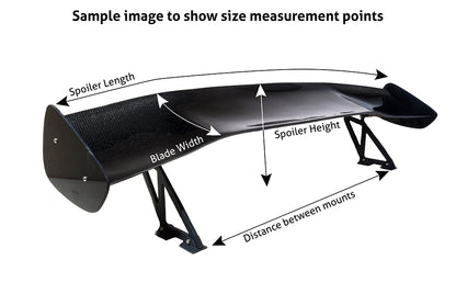 Universal-Carbontrenz-Carbon-Fiber-Spoiler/Wing-GT1-(146cm)