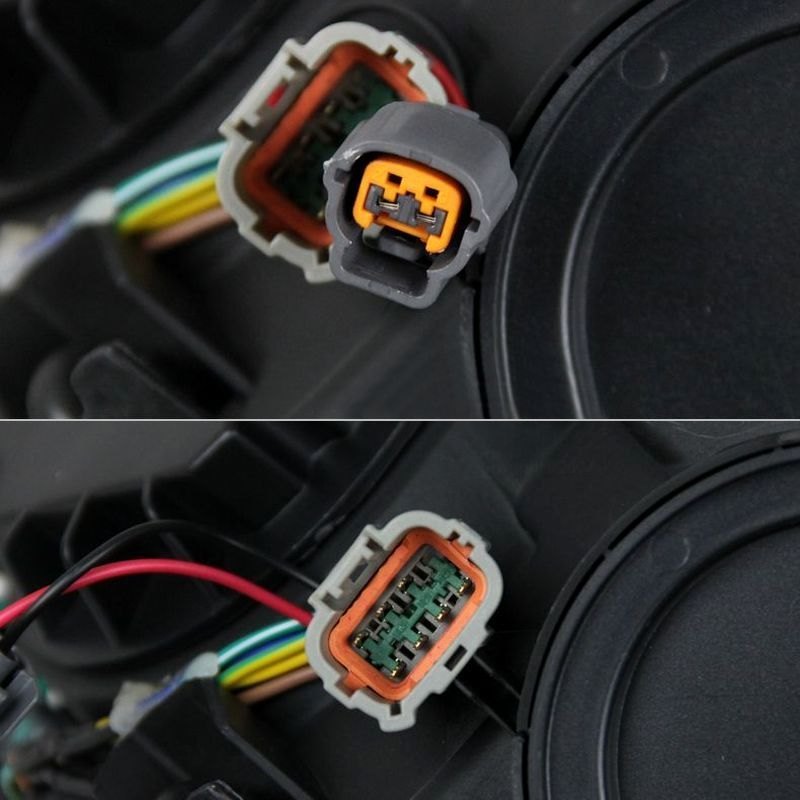 Nissan-350Z-03-09-DRL-Projector-Headlights-Chrome-Xenon-V2