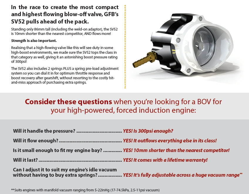 Universal-SV52-High-Performance-Racing-Blowoff-Valve-[GFB]