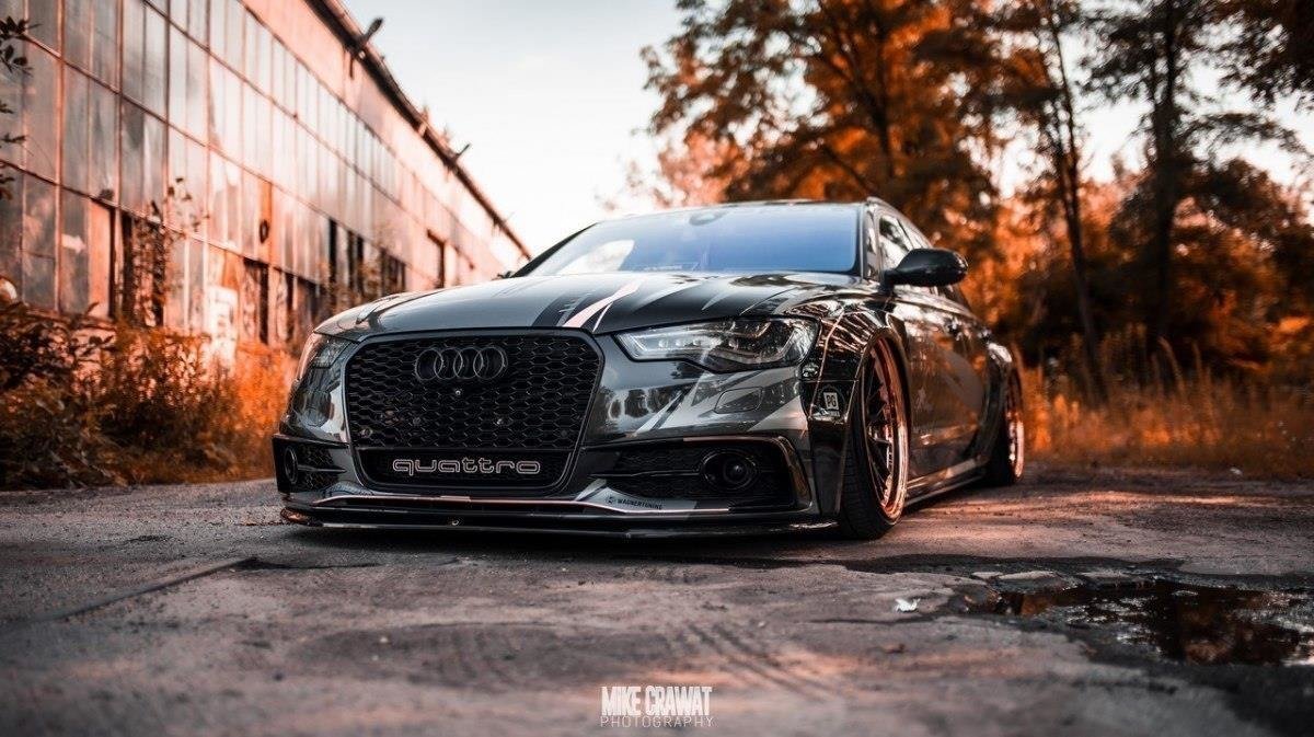 Wide-Body-Audi-S6-C7-Avant-+-Set-Of-Splitters