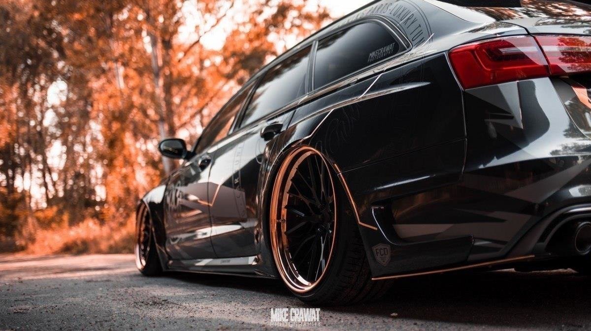 Wide-Body-Audi-S6-C7-Avant-+-Set-Of-Splitters