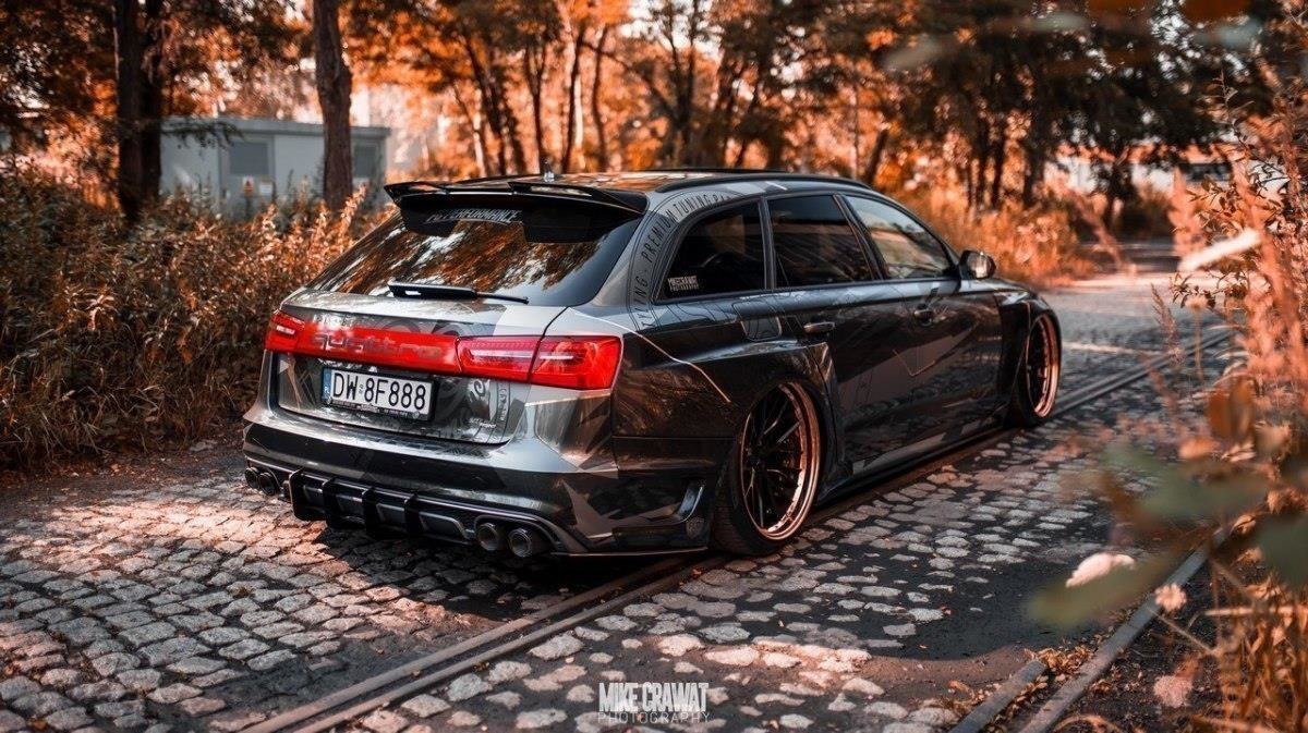 Wide-Body-Audi-S6-C7-Avant-+-Set-Of-Splitters
