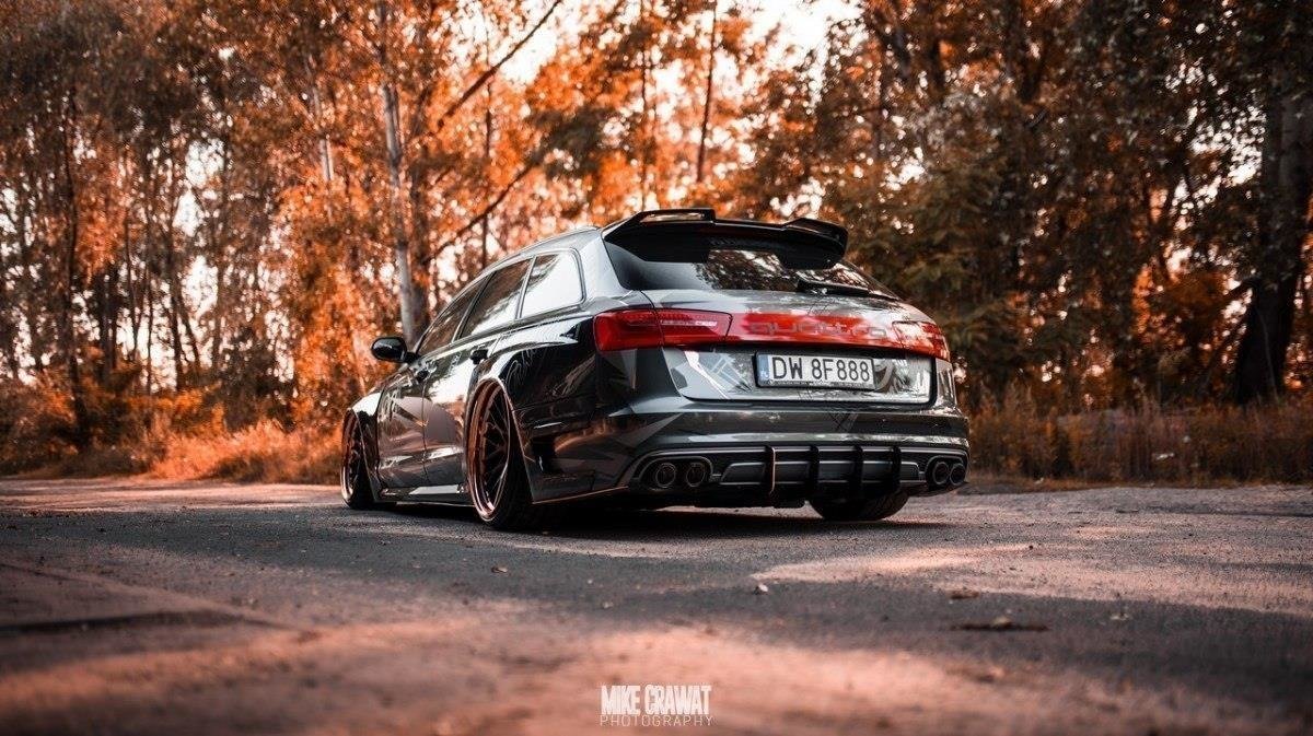 Wide-Body-Audi-S6-C7-Avant-+-Set-Of-Splitters