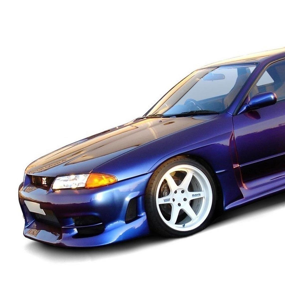 Front-Wide-Arches-Nissan-Skyline-R32-GTR---Primed