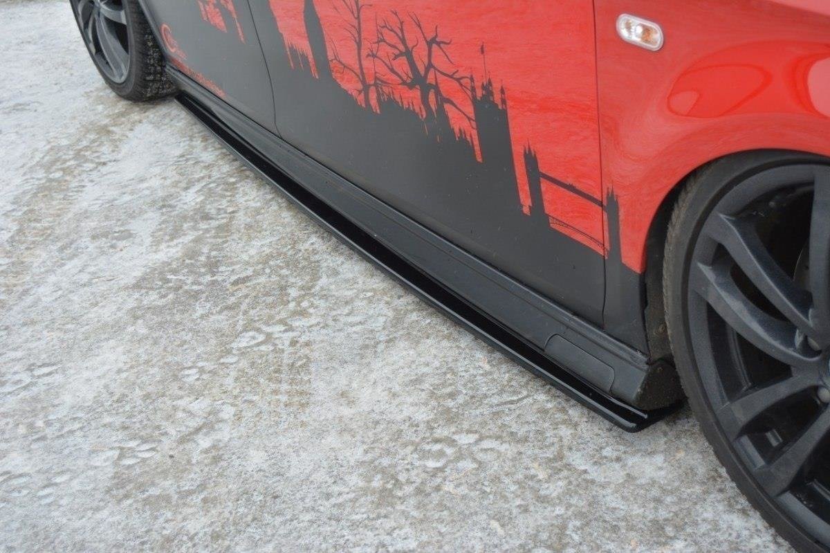 Side-Skirts-Diffusers-Seat-Leon-MK2-MS-Design---Gloss-Black