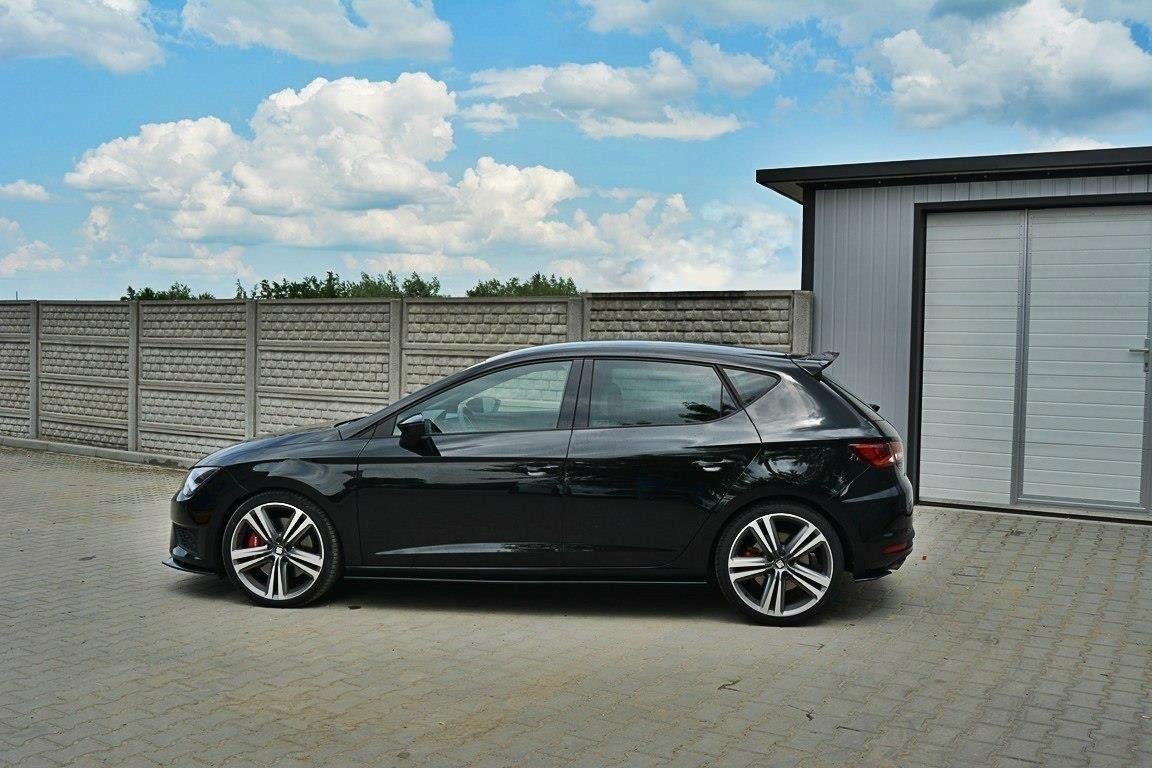 Side-Skirts-Diffusers-Seat-Leon-III-Cupra-/-Fr---Gloss-Black