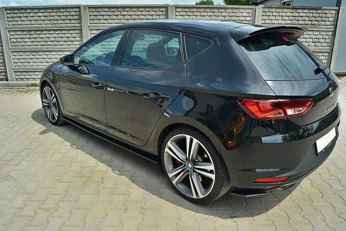 Side-Skirts-Diffusers-Seat-Leon-III-Cupra-/-Fr---Gloss-Black