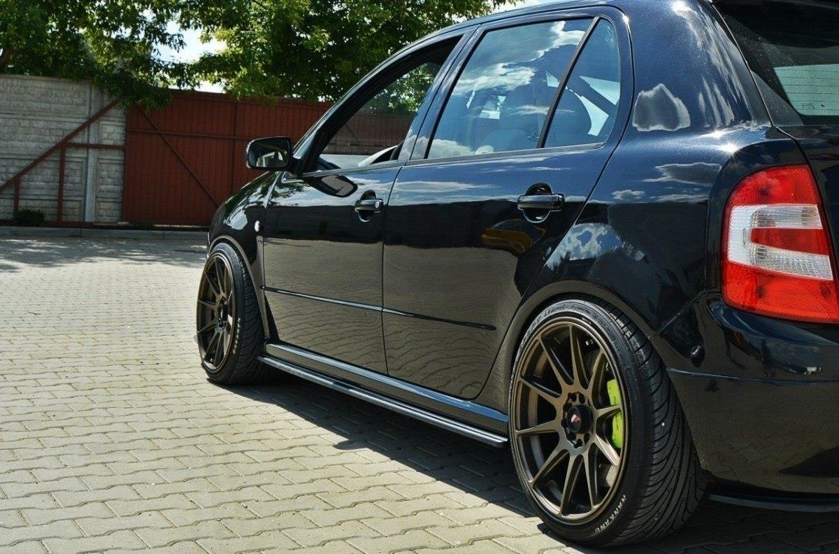 Side-Skirts-Diffusers-Skoda-Fabia-RS-MK1---Gloss-Black