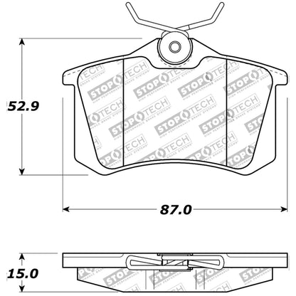 30903400-Stoptech-Sport-Brake-Pads-with-Shims