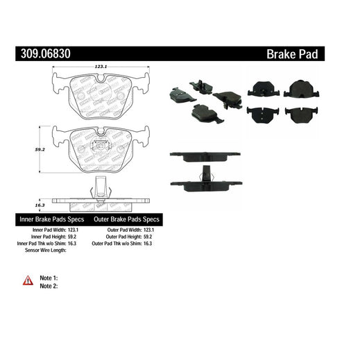 30906830-Stoptech-Sport-Brake-Pads-with-Shims-&-Hardware