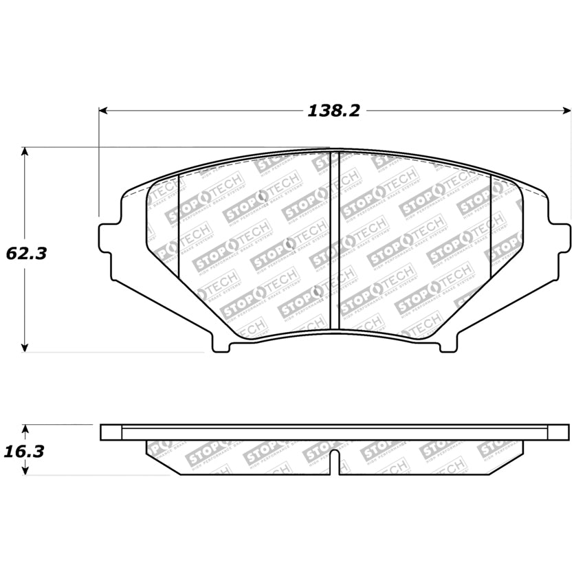 30910090-Stoptech-Sport-Brake-Pads-with-Shims-&-Hardware