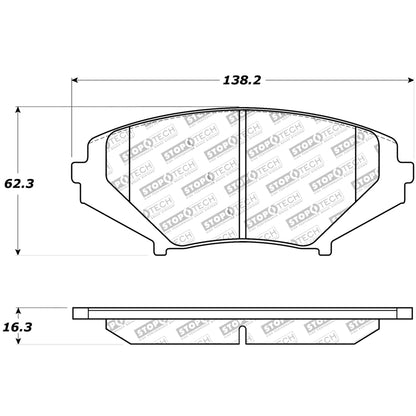30910090-Stoptech-Sport-Brake-Pads-with-Shims-&-Hardware