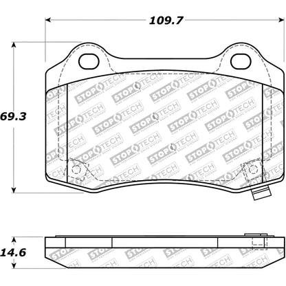 30910530-Stoptech-Sport-Brake-Pads-with-Shims-&-Hardware