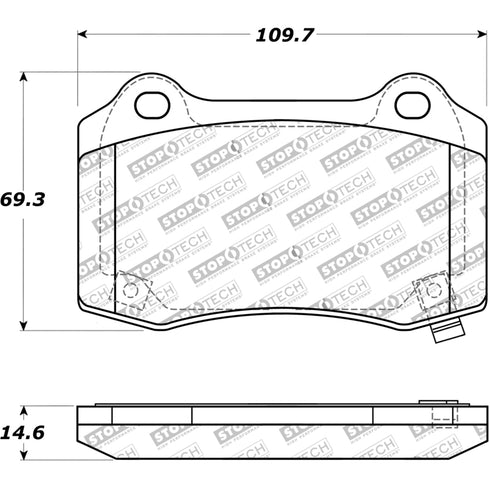 30910530-Stoptech-Sport-Brake-Pads-with-Shims-&-Hardware