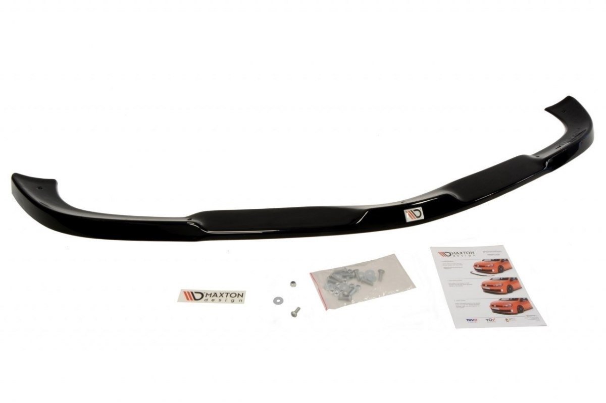 Front-Splitter-Mercedes-SLK-R171-Standard-Bumper---Textured