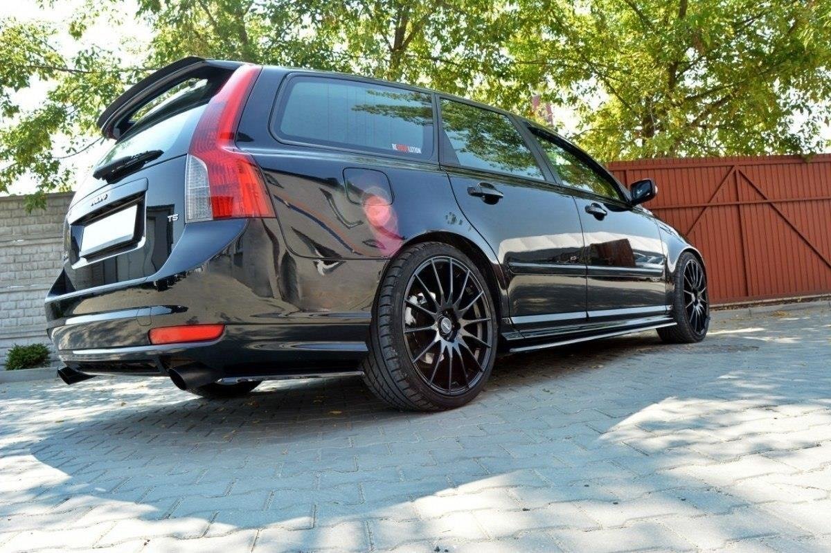 Side-Skirts-Diffusers-Volvo-V50F-R-Design---Gloss-Black