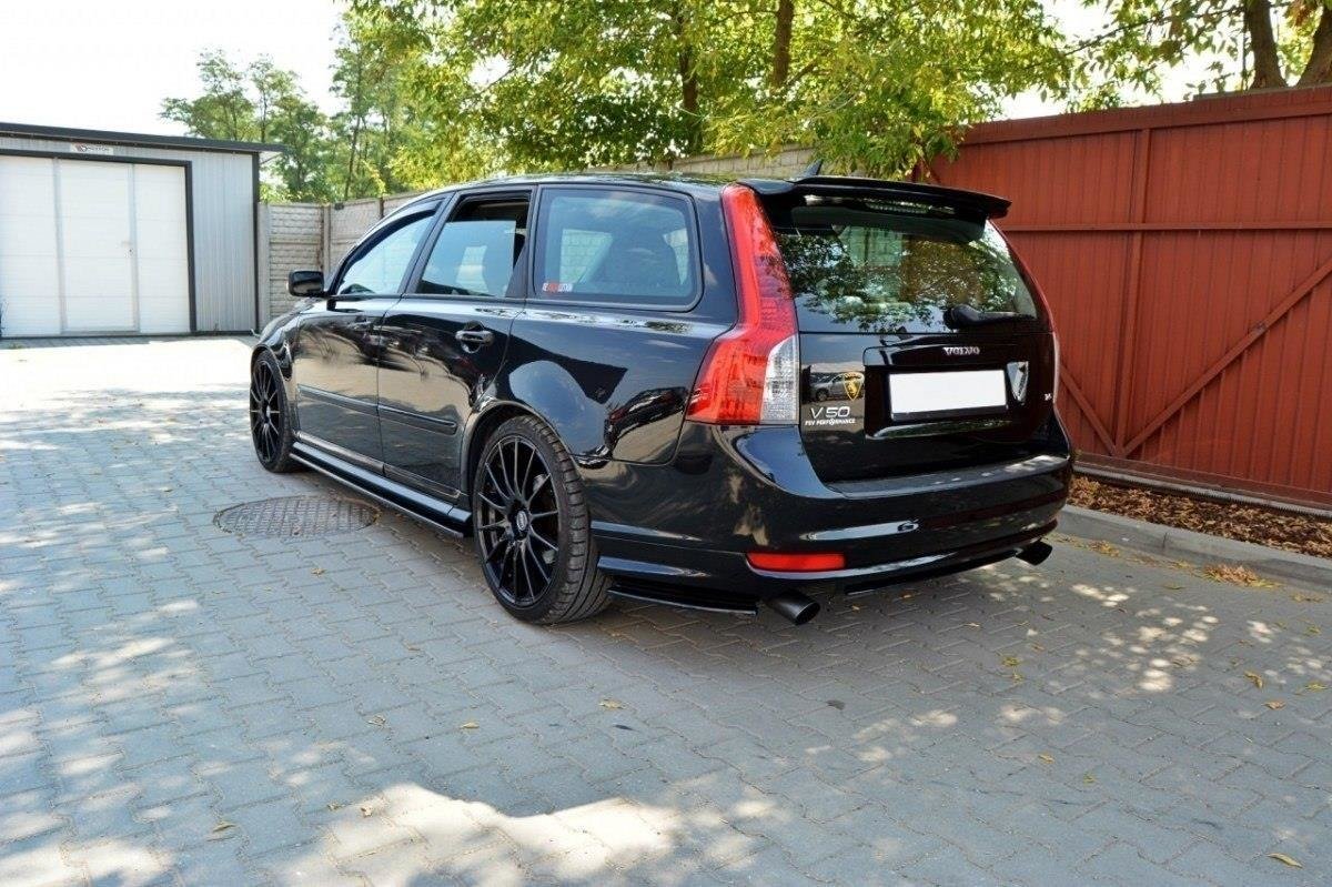 Side-Skirts-Diffusers-Volvo-V50F-R-Design---Gloss-Black