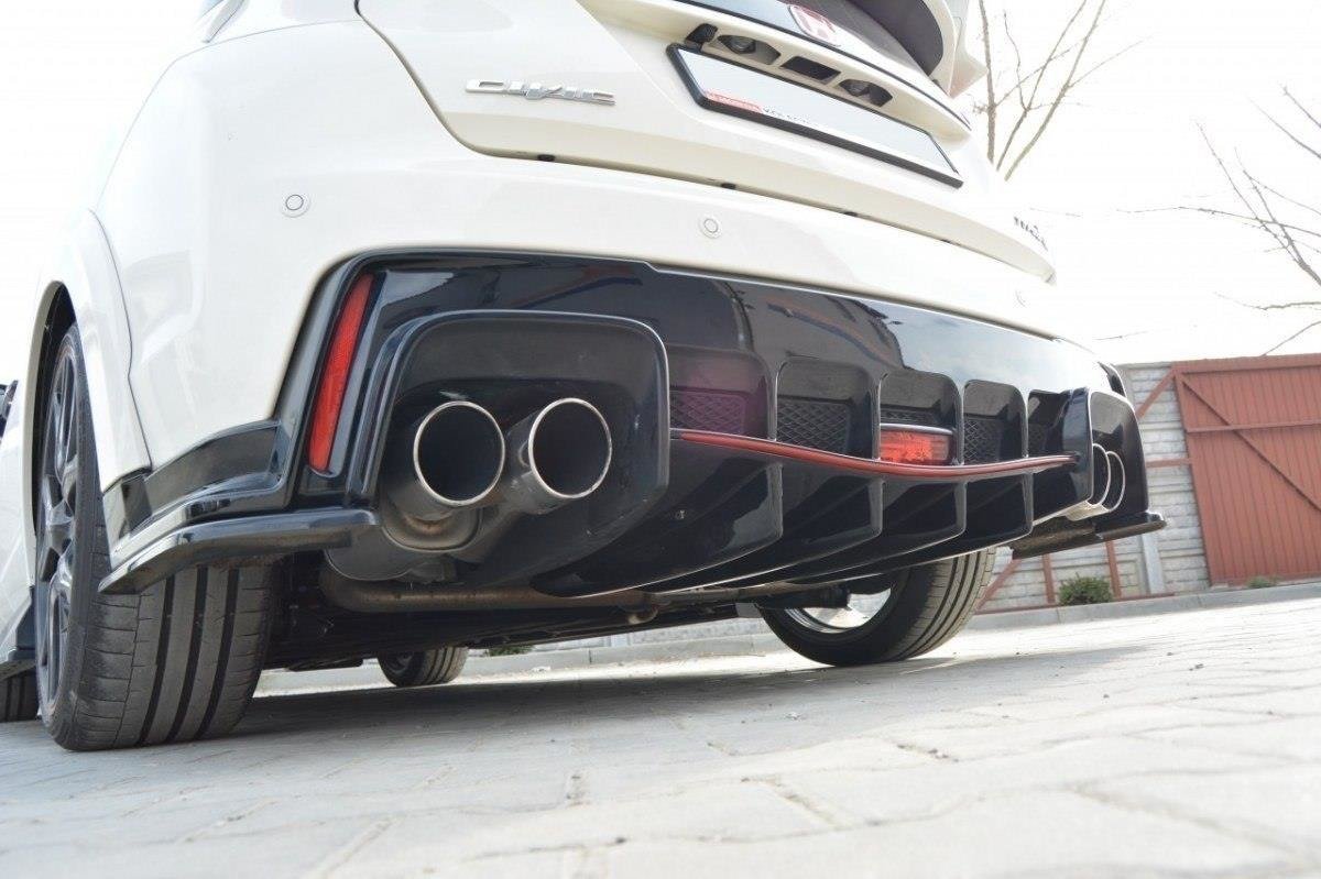 Rear-Valance-Honda-Civic-Ix-Type-R---Gloss-Black