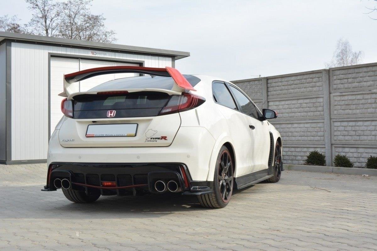 Rear-Valance-Honda-Civic-Ix-Type-R---Gloss-Black