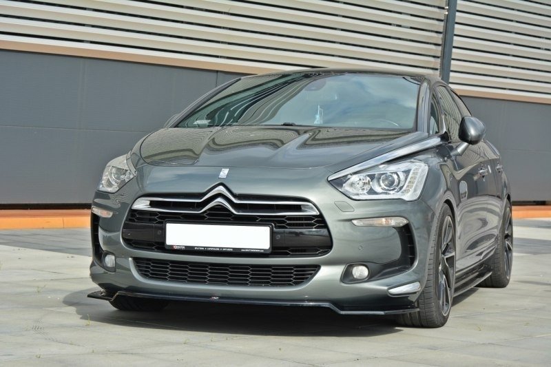Front-Splitter-V.1-Citroen-DS5-Facelift---Gloss-Black