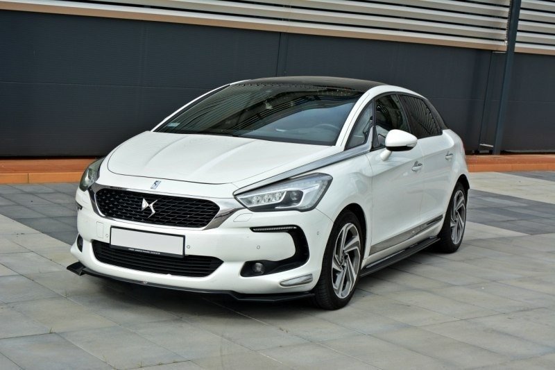 Front-Splitter-V.1-Citroen-DS5-Facelift---Gloss-Black