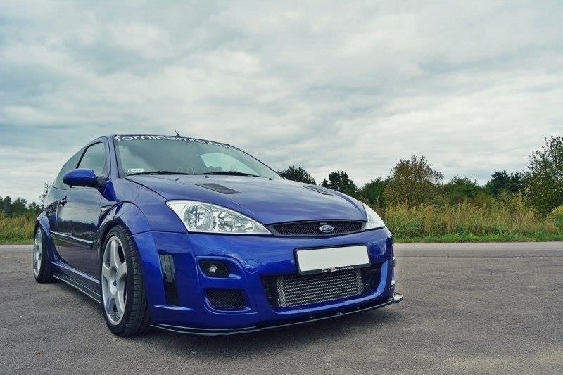 Front-Splitter-Ford-Focus-RS-MK1---Gloss-Black