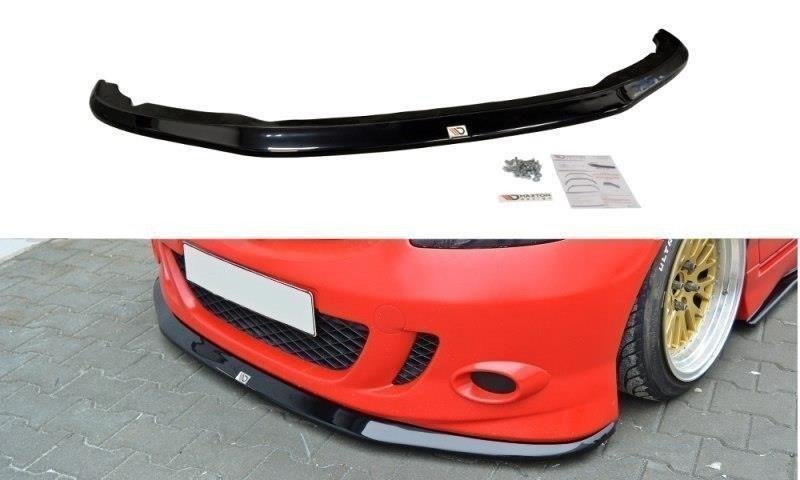 Front-Splitter-V.1-Honda-Jazz-MK1---Gloss-Black