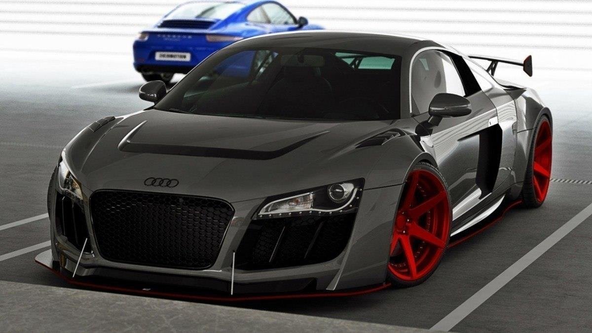 Front-Bumper-Audi-R8-I---Primed