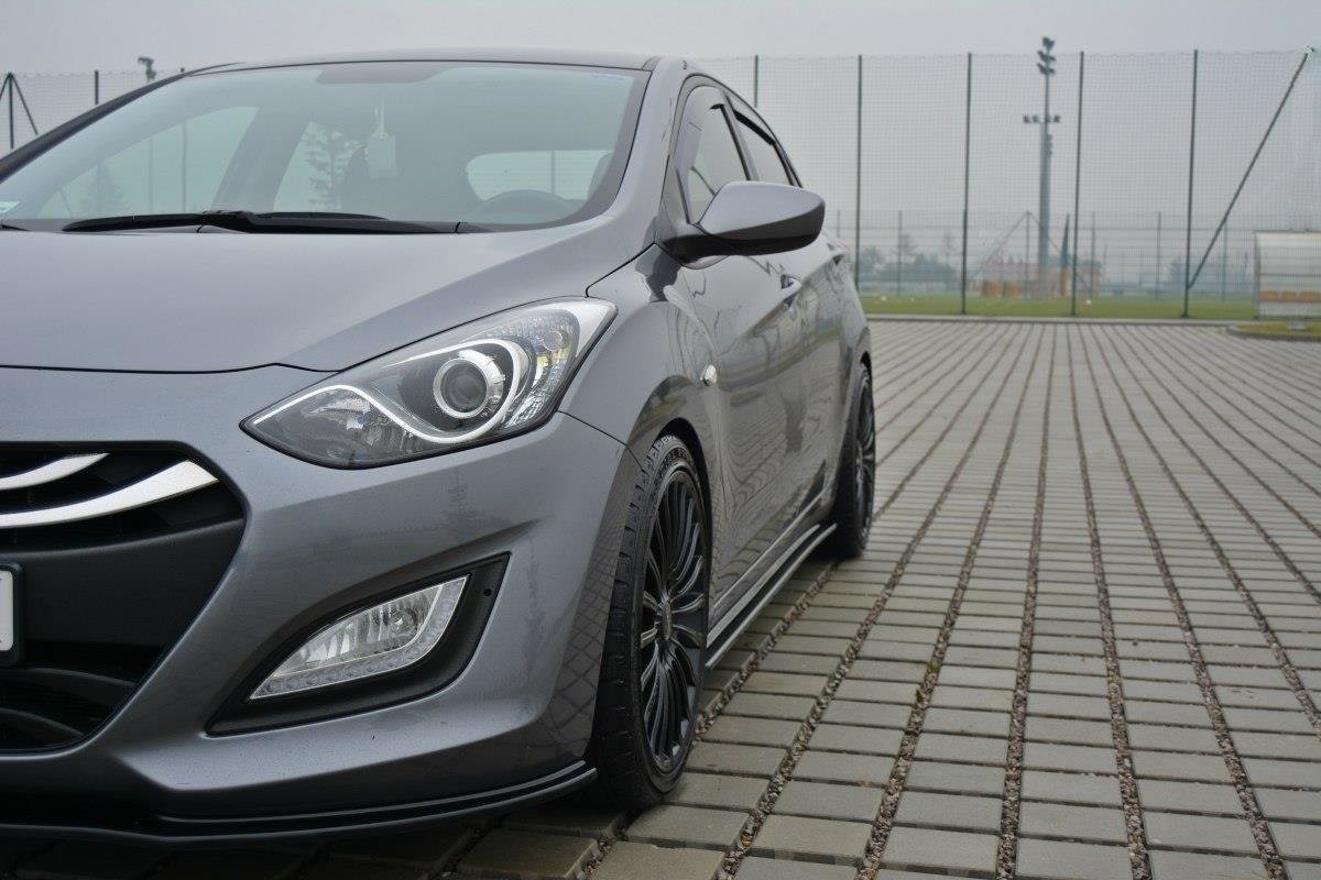 Side-Skirts-Diffusers-Hyundai-I30-MK.2---Gloss-Black