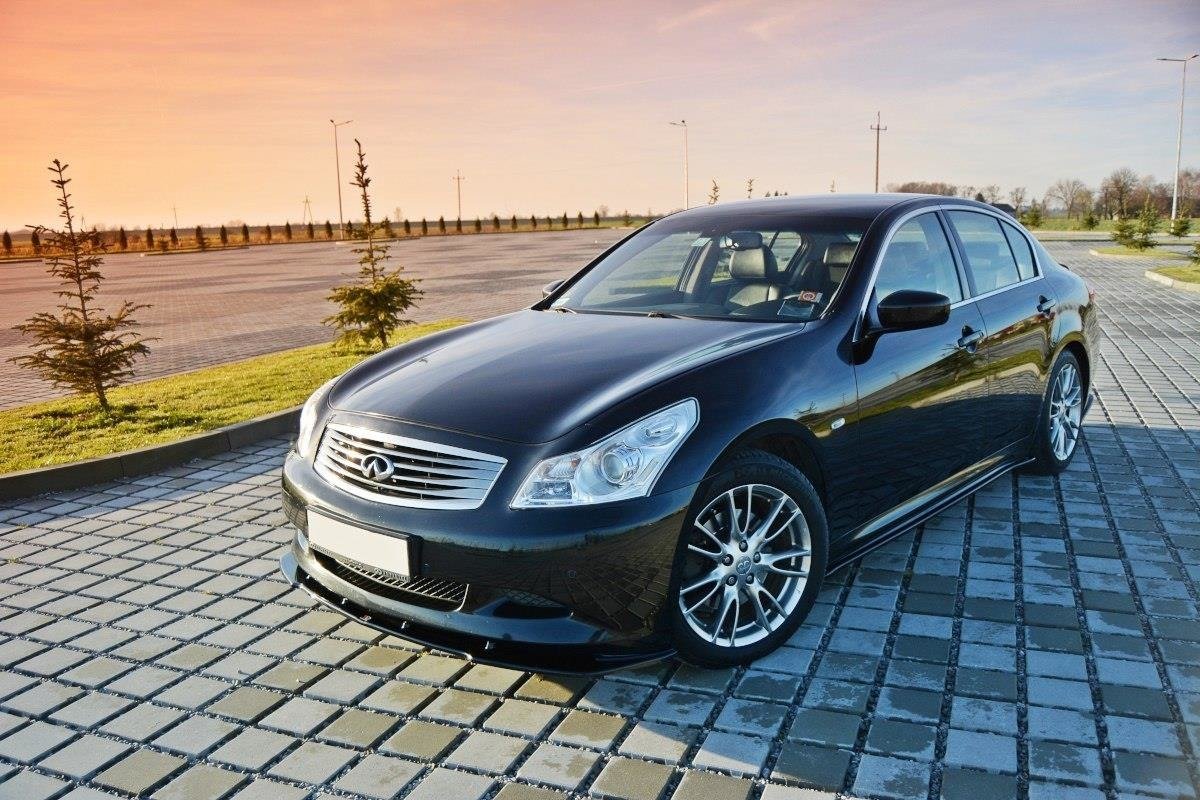 Side-Skirts-Diffusers-Infiniti-G37-Sedan---Gloss-Black