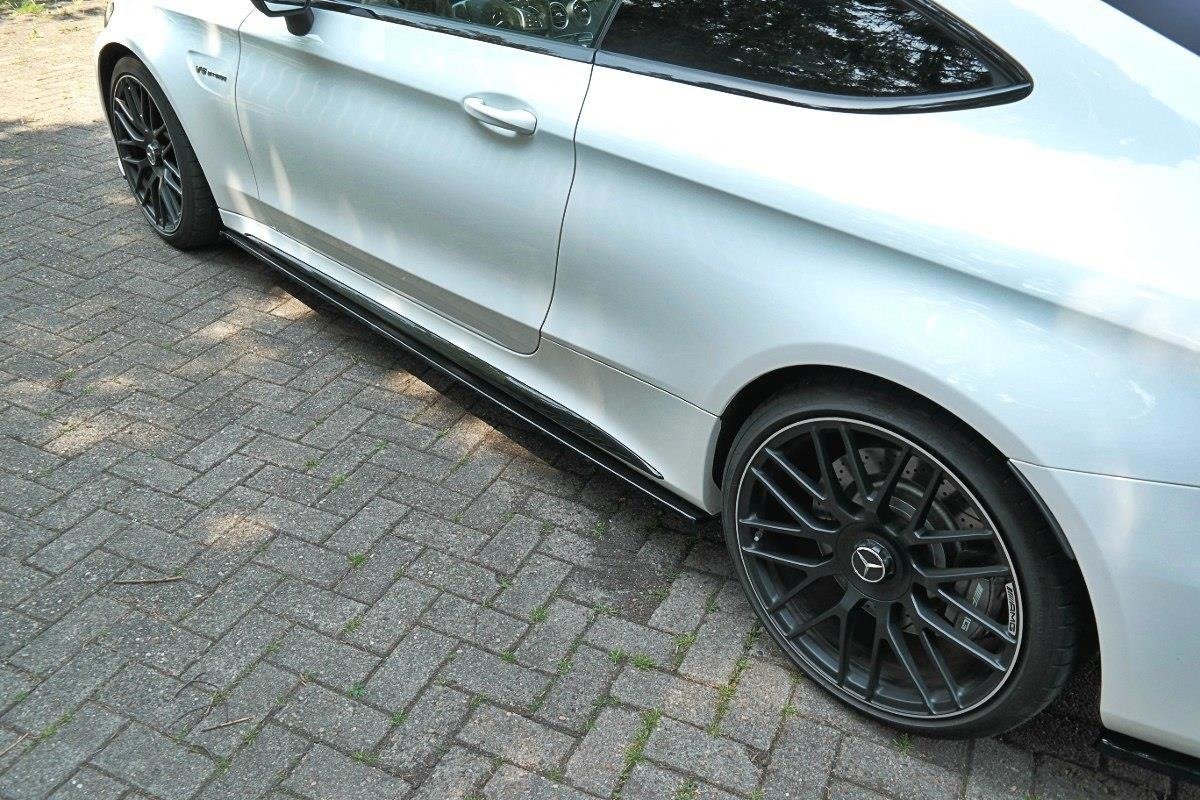 Side-Skirts-Diffusers-Mercedes-C-CLass-C205-63AMG-Coupe-GB
