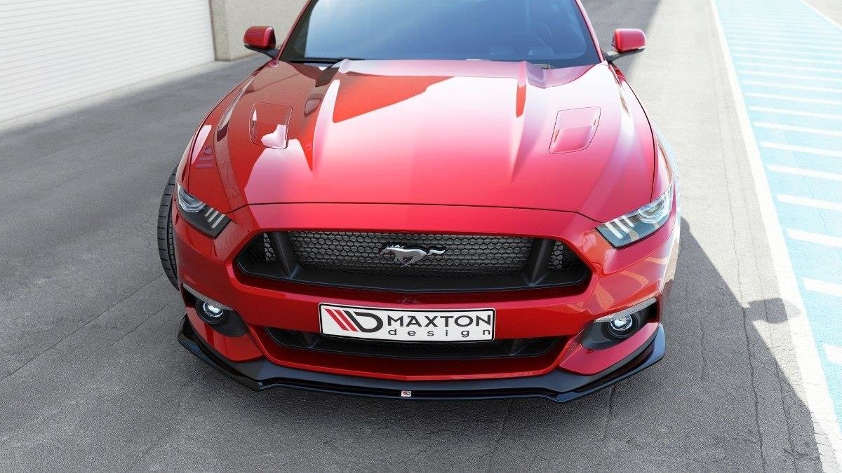 Front-Splitter-Ford-Mustang-MK6---Gloss-Black