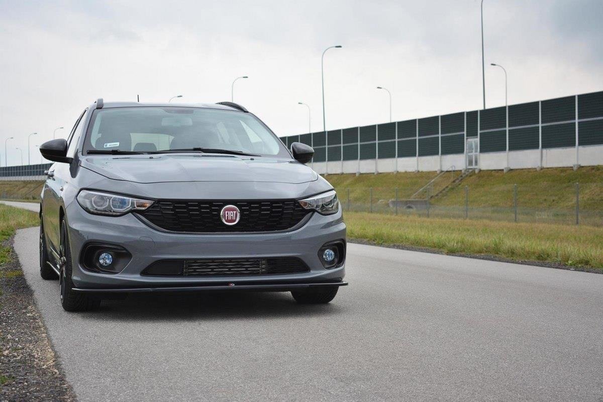 Front-Splitter-Fiat-Tipo-S-Design---Gloss-Black