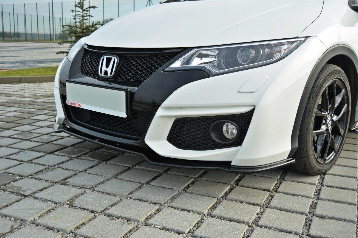 Front-Splitter-Honda-Civic-MK9-Facelift---Gloss-Black