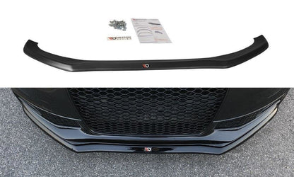 Front-Splitter-V.1-Audi-S4-B8-FL---Gloss-Black