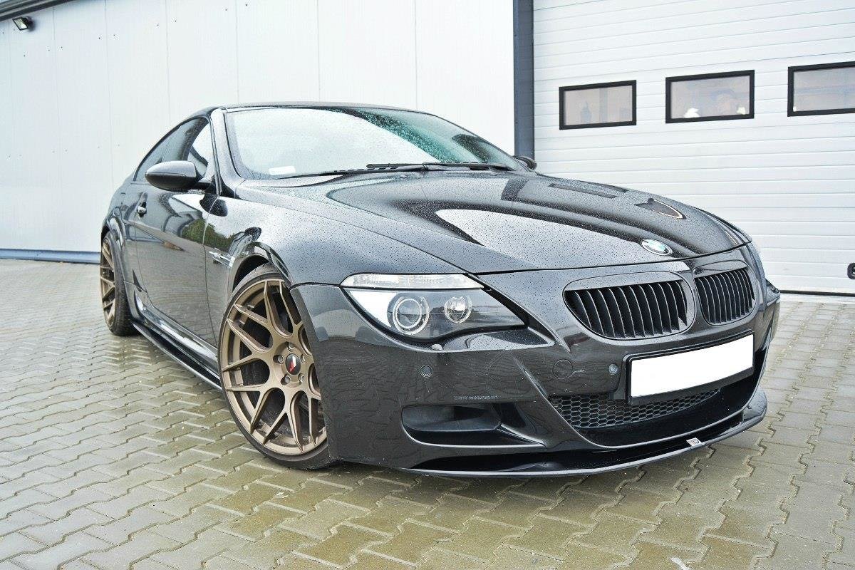 Front-Splitter-V.1-BMW-M6-E63---Gloss-Black
