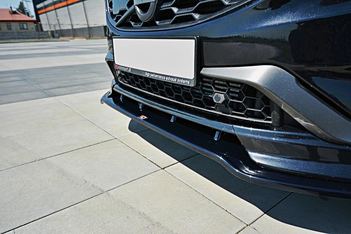 Front-Splitter-V.1-Volvo-V60-Polestar-Facelift---Gloss-Black