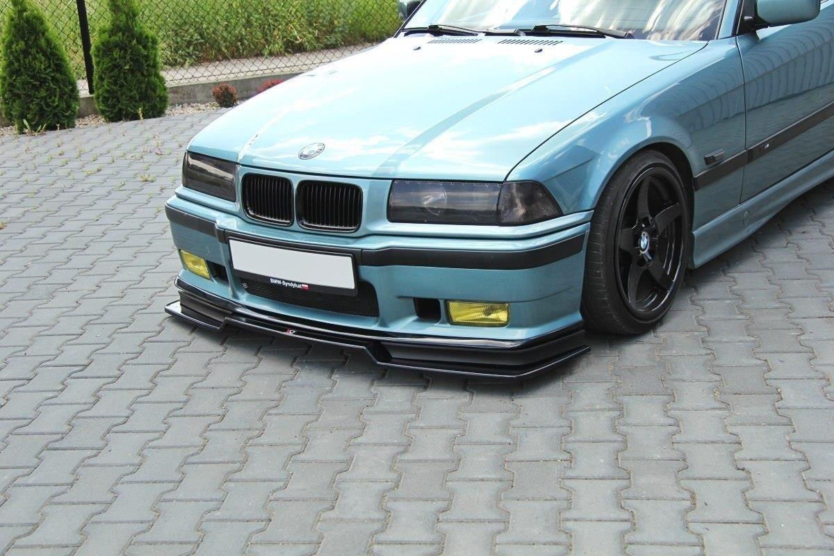 Front-Splitter-V.2-BMW-M3-E36---Gloss-Black