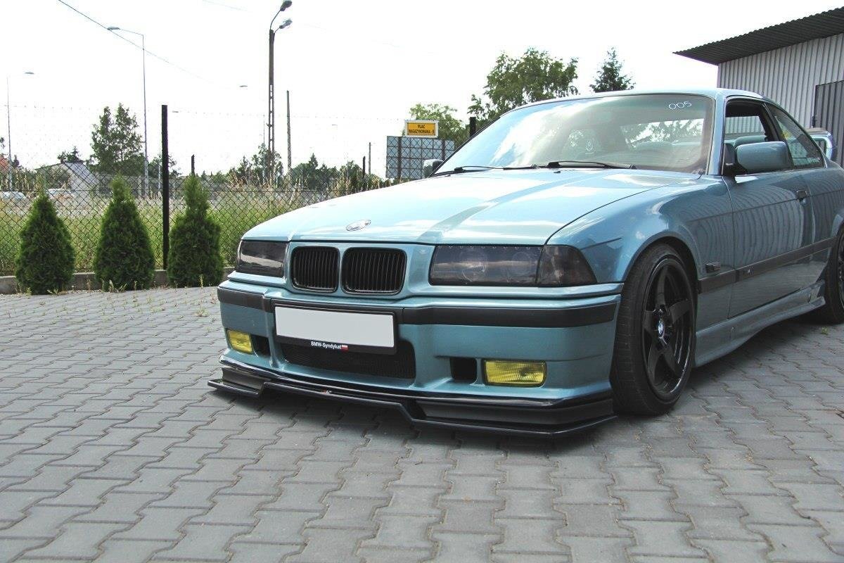 Front-Splitter-V.2-BMW-M3-E36---Gloss-Black