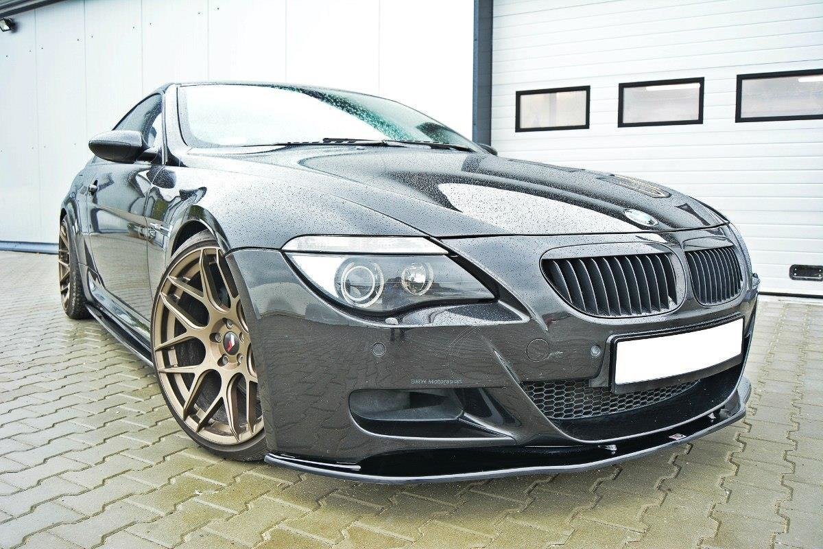 Front-Splitter-V.2-BMW-M6-E63---Gloss-Black