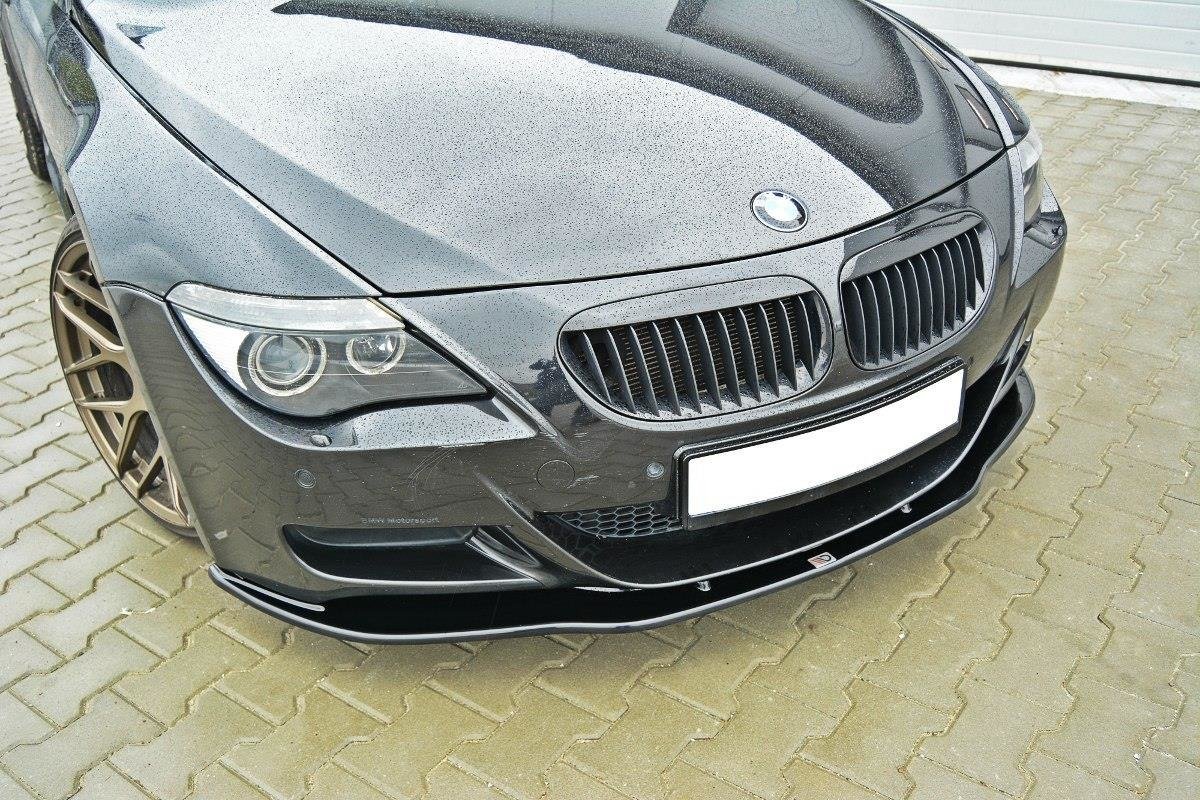 Front-Splitter-V.2-BMW-M6-E63---Gloss-Black