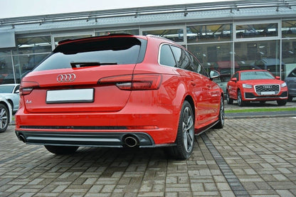 Rear-Side-Splitters-Audi-A4-B9-S-Line---Gloss-Black