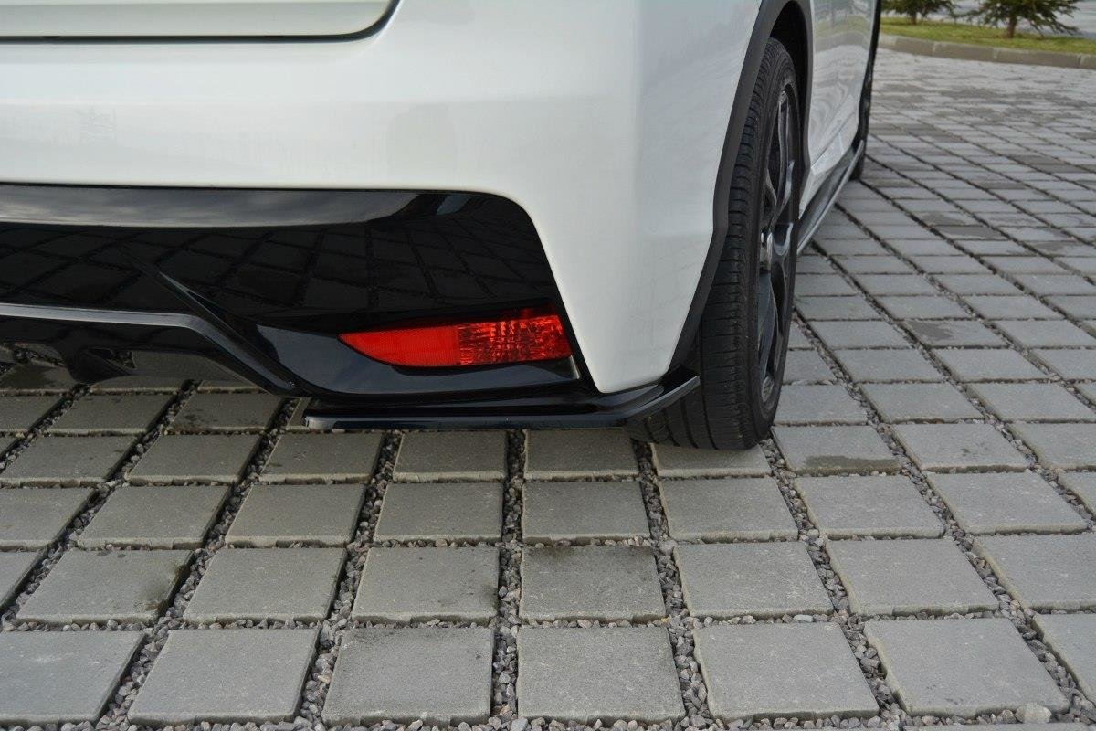 Rear-Side-Splitters-Honda-Civic-MK9-Facelift---Gloss-Black