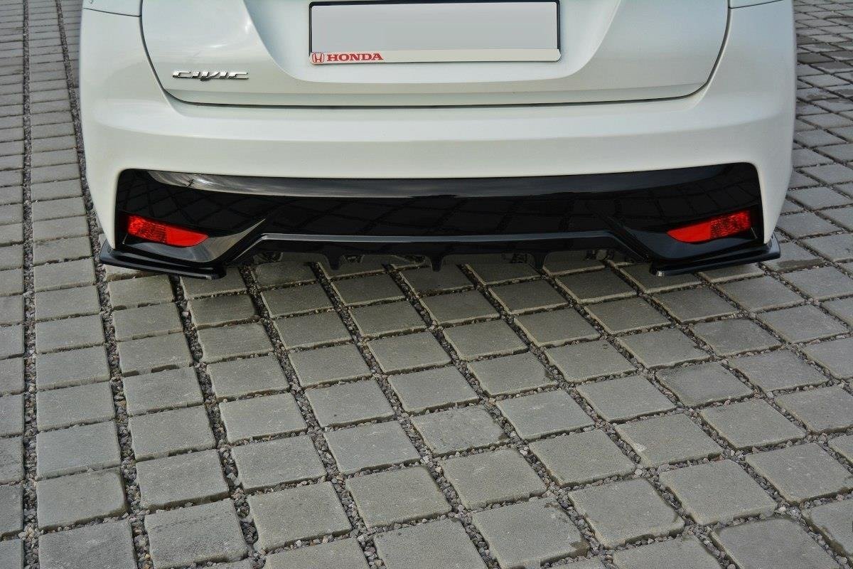 Rear-Side-Splitters-Honda-Civic-MK9-Facelift---Gloss-Black