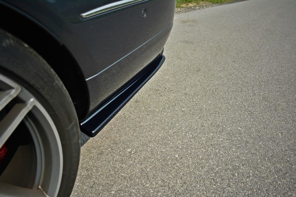 Rear-Side-Splitters-Mercedes-E-W212---Gloss-Black