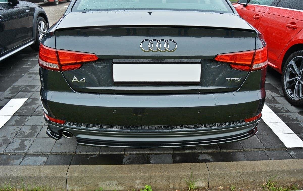 Spoiler-Cap-Audi-A4-S-Line-B9-Sedan---Gloss-Black