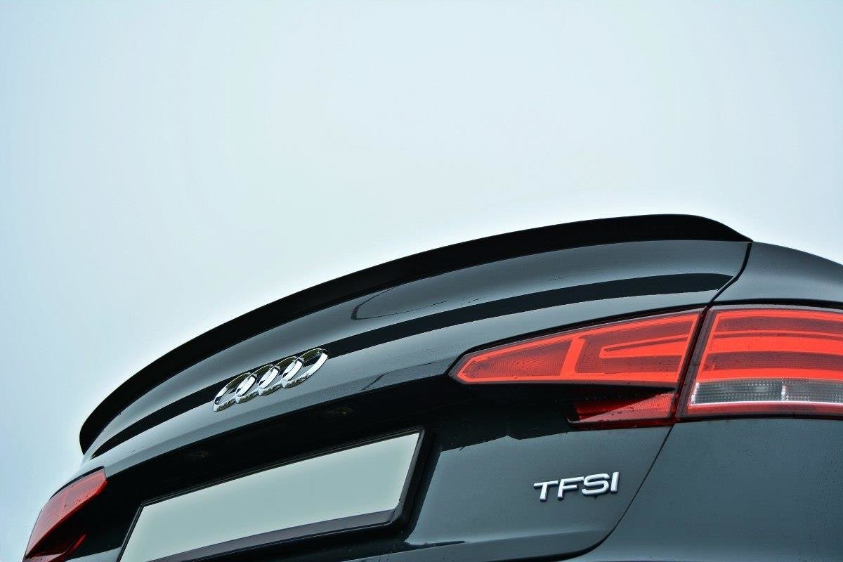 Spoiler-Cap-Audi-A4-S-Line-B9-Sedan---Gloss-Black